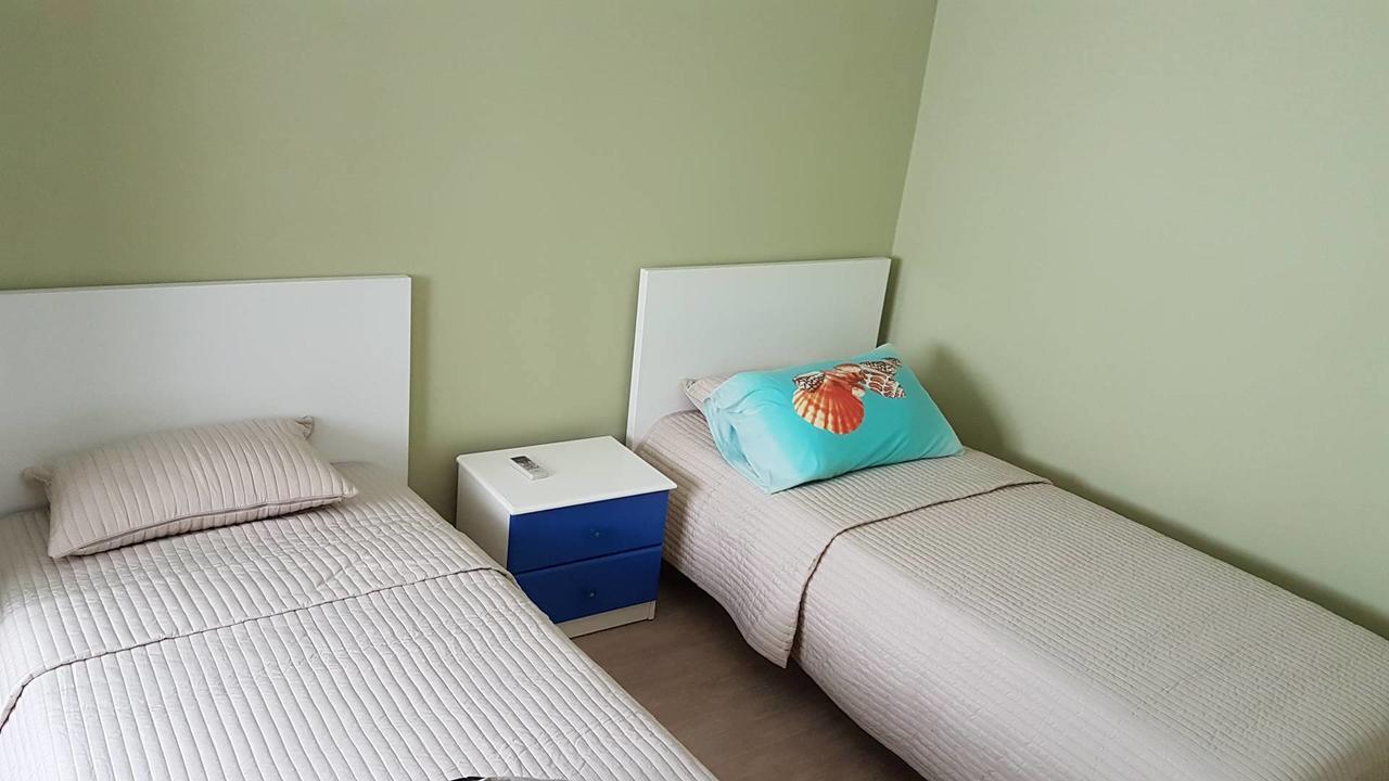 Ferienwohnung Sea Front Penthouse Sarandë Exterior foto